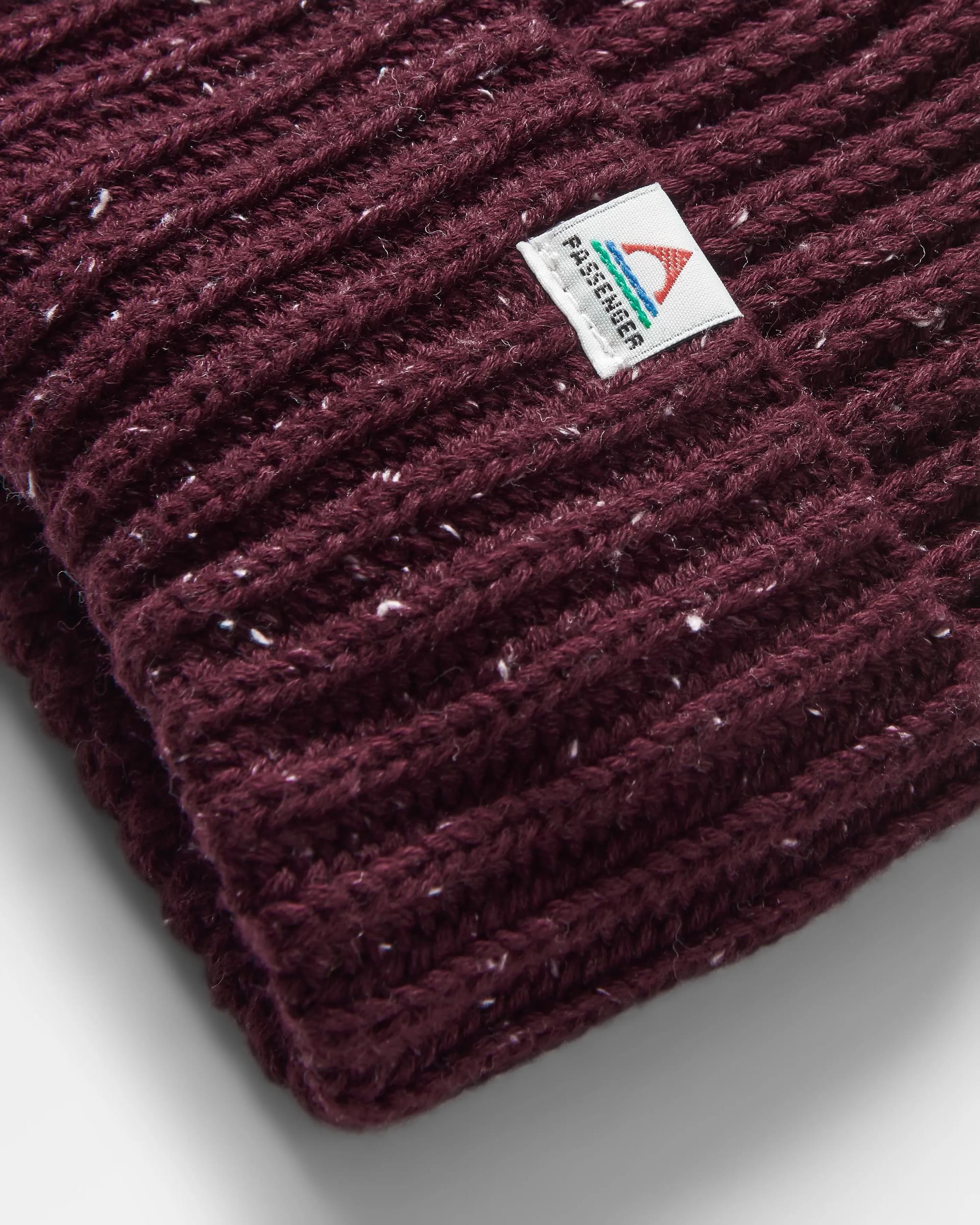 Fisherman 2.0 Recycled Cotton Beanie - Wine