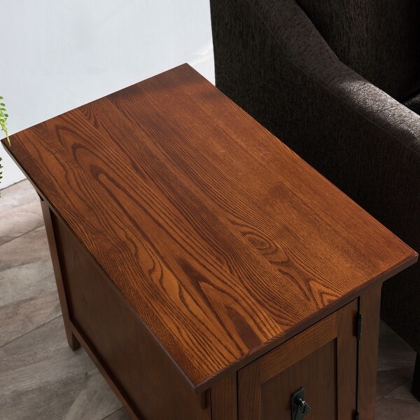 Leick Home Mission Cabinet End Table