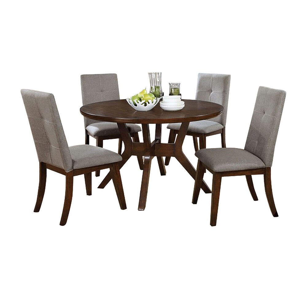 5 Piece Round Dining Set