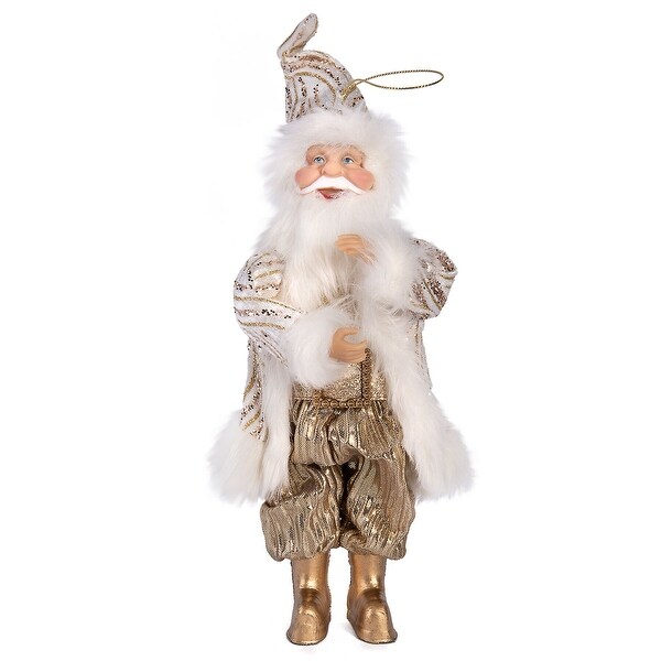 Santa Claus with Gift Bag 9 Christmas Figurine