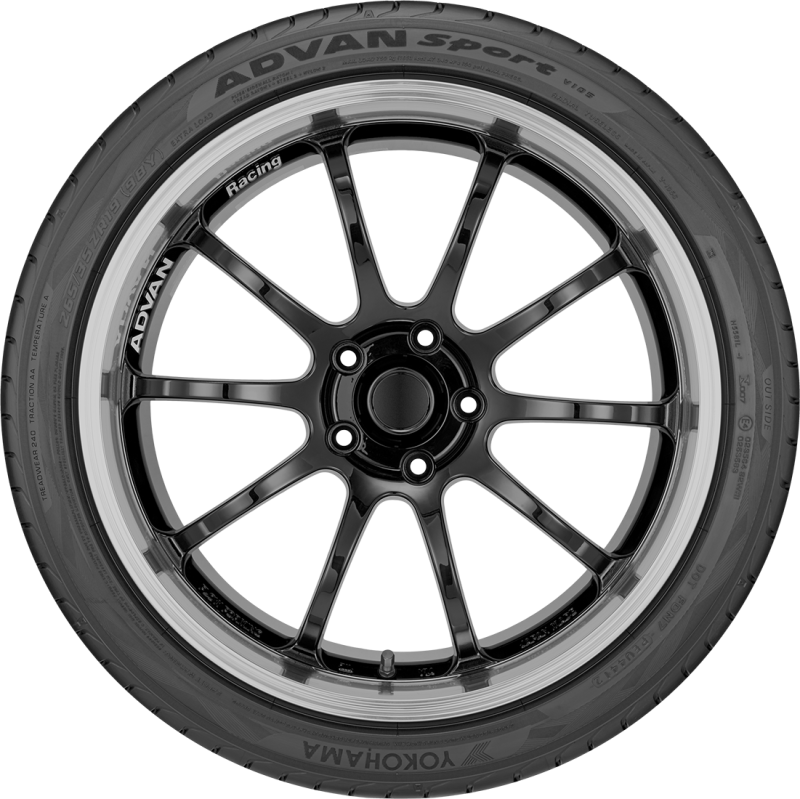 Yokohama Advan Sport V105 Tire - 255/30ZR19 91Y - Yokohama Tire - 110110524