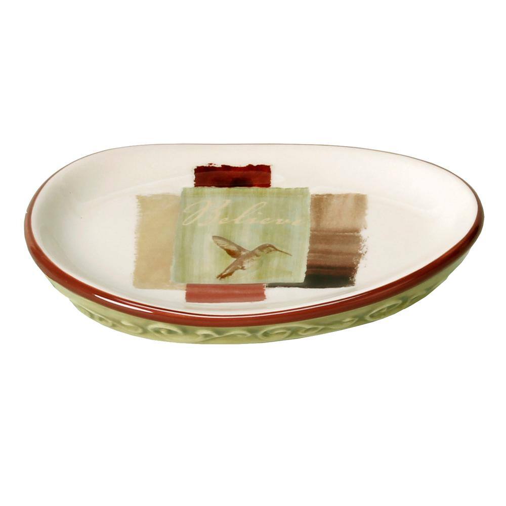 Saturday Knight Inspire Freestanding Soap Dish in Parchment M0726810200004