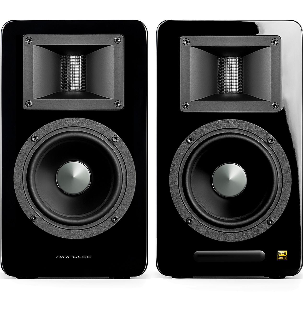 Edifier Airpulse A100 Black Hi-Res Audio Bluetooth Bookshelf Speakers (Pair)