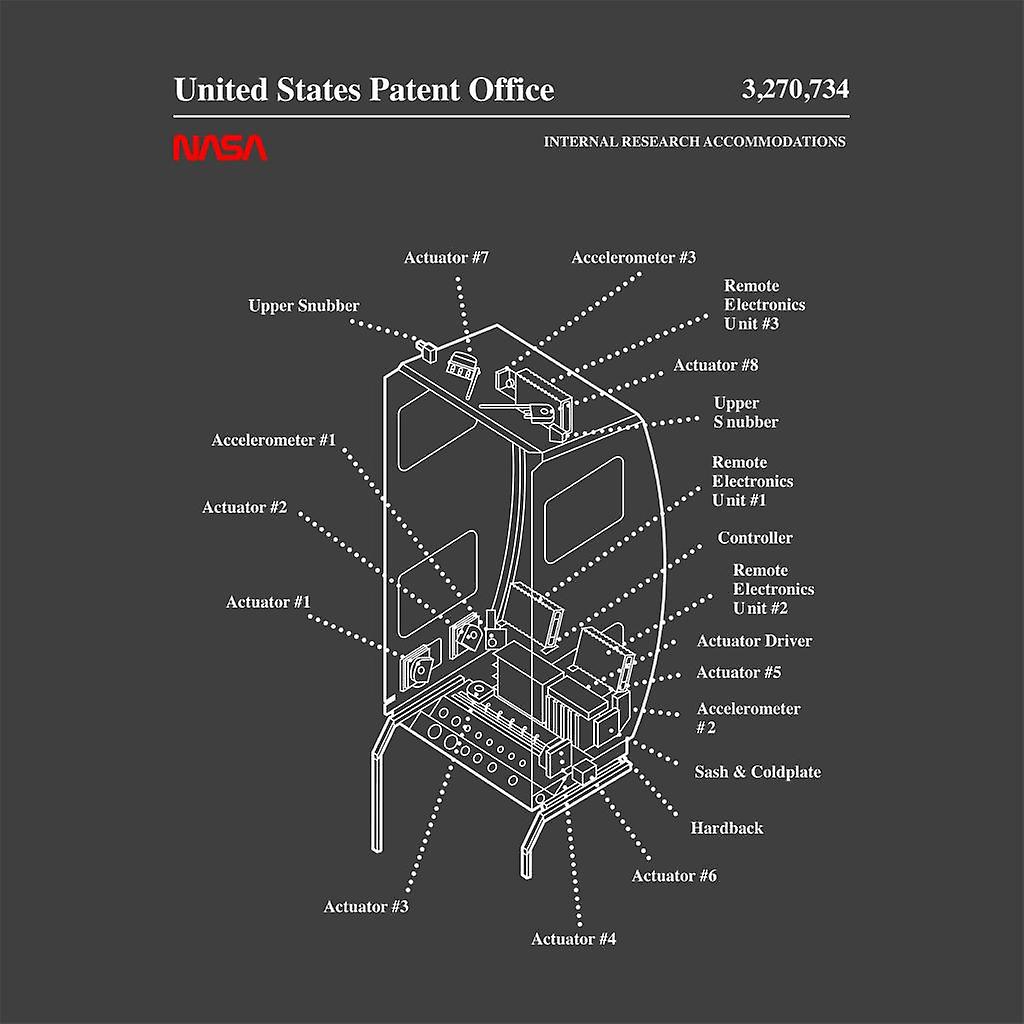 NASA Internal Research Accommodations Blueprint Mug