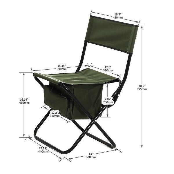 5Piece Folding Outdoor Table and Chairs Set