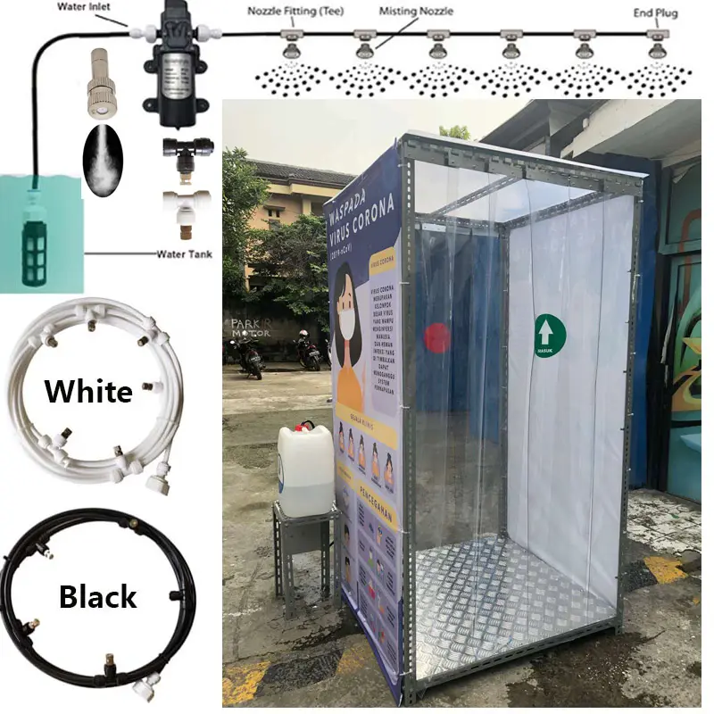 Low Pressure Misting Sprayer with 12V Micro Diaphragm Pump for Garden