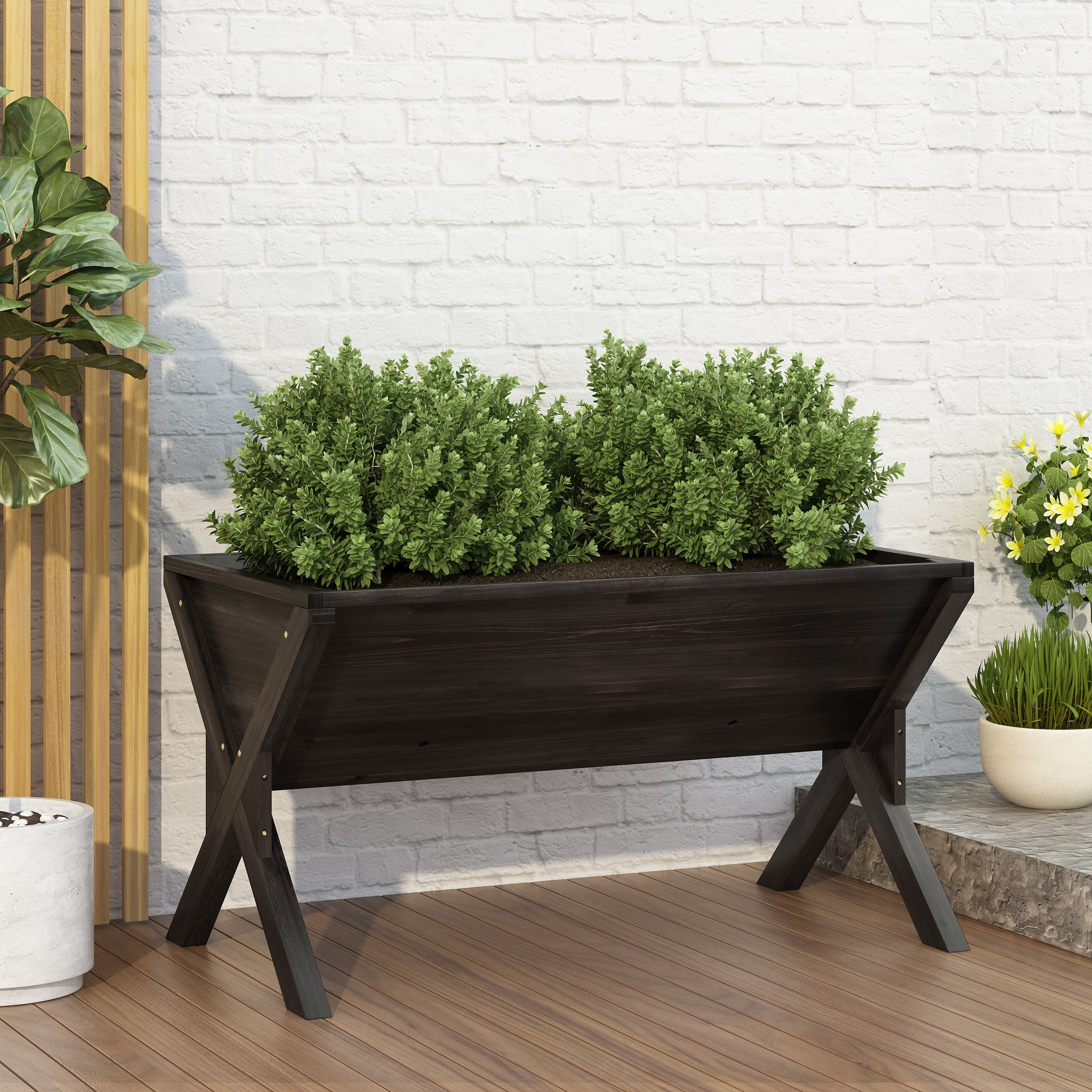 Thorsen Outdoor Firwood Plant Trough