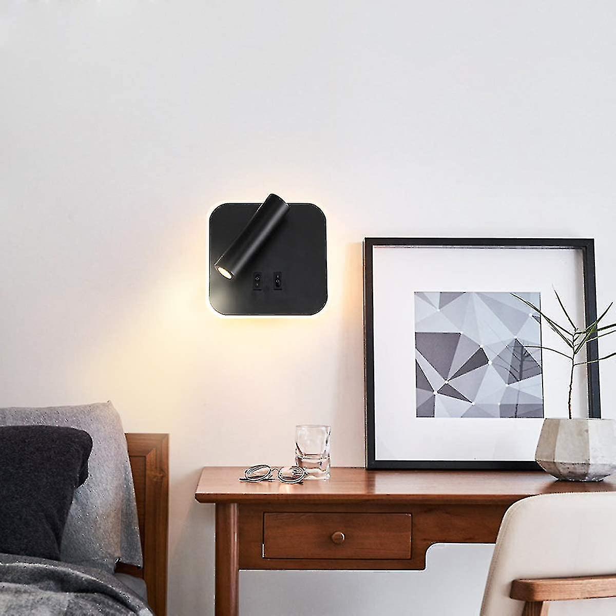 Interior Wall Light Led Reading Light Bedside Wall Light Hotel Interior Bed Wall Lights Corridor Wall Lamp