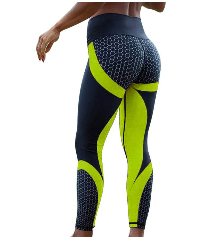 🔥🔥[Buy 2 Free Shipping]🍑Colorblock Butt Lifting High Waist Sports Leggings