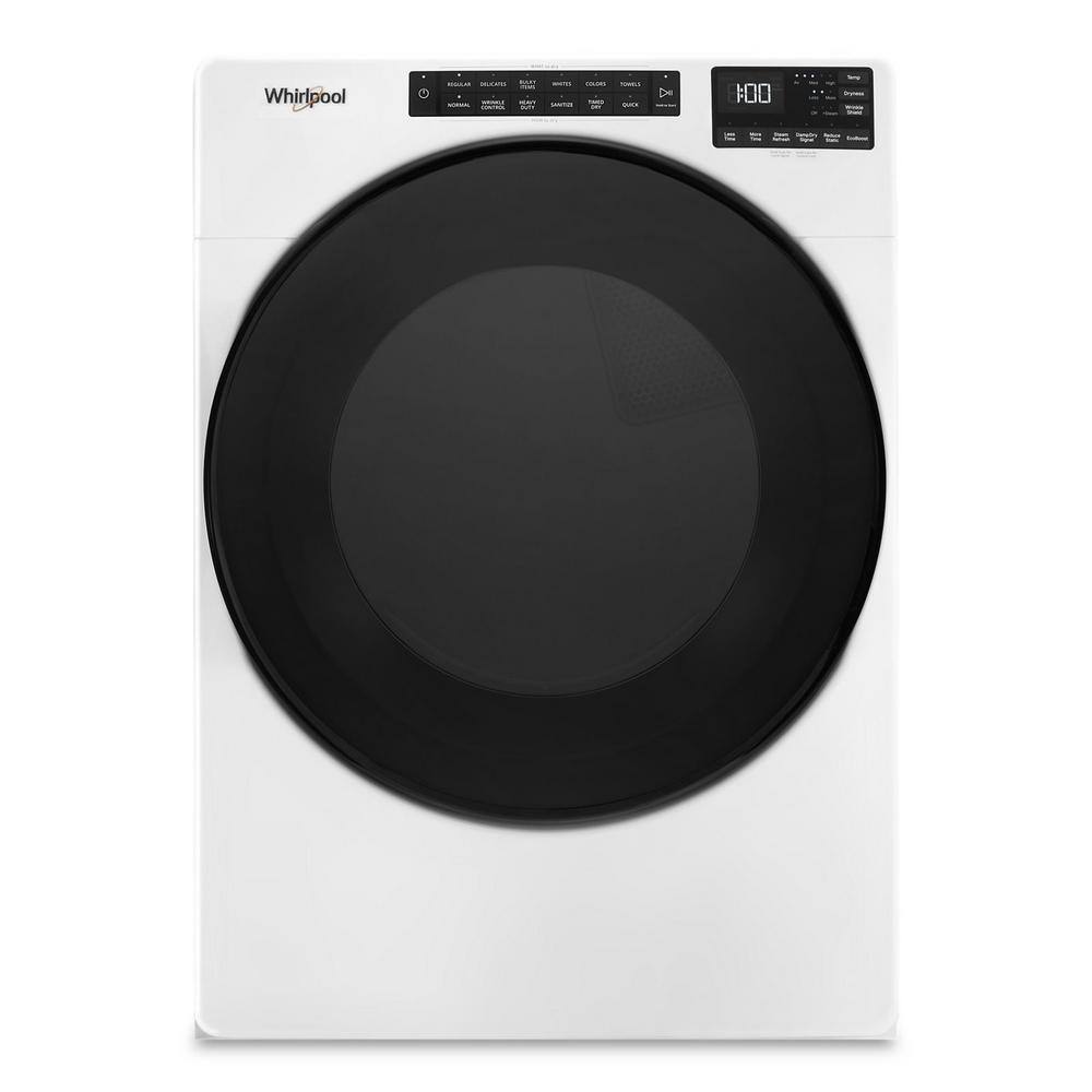 Whirlpool 7.4 cu. ft. Vented Electric Dryer in White WED6605MW