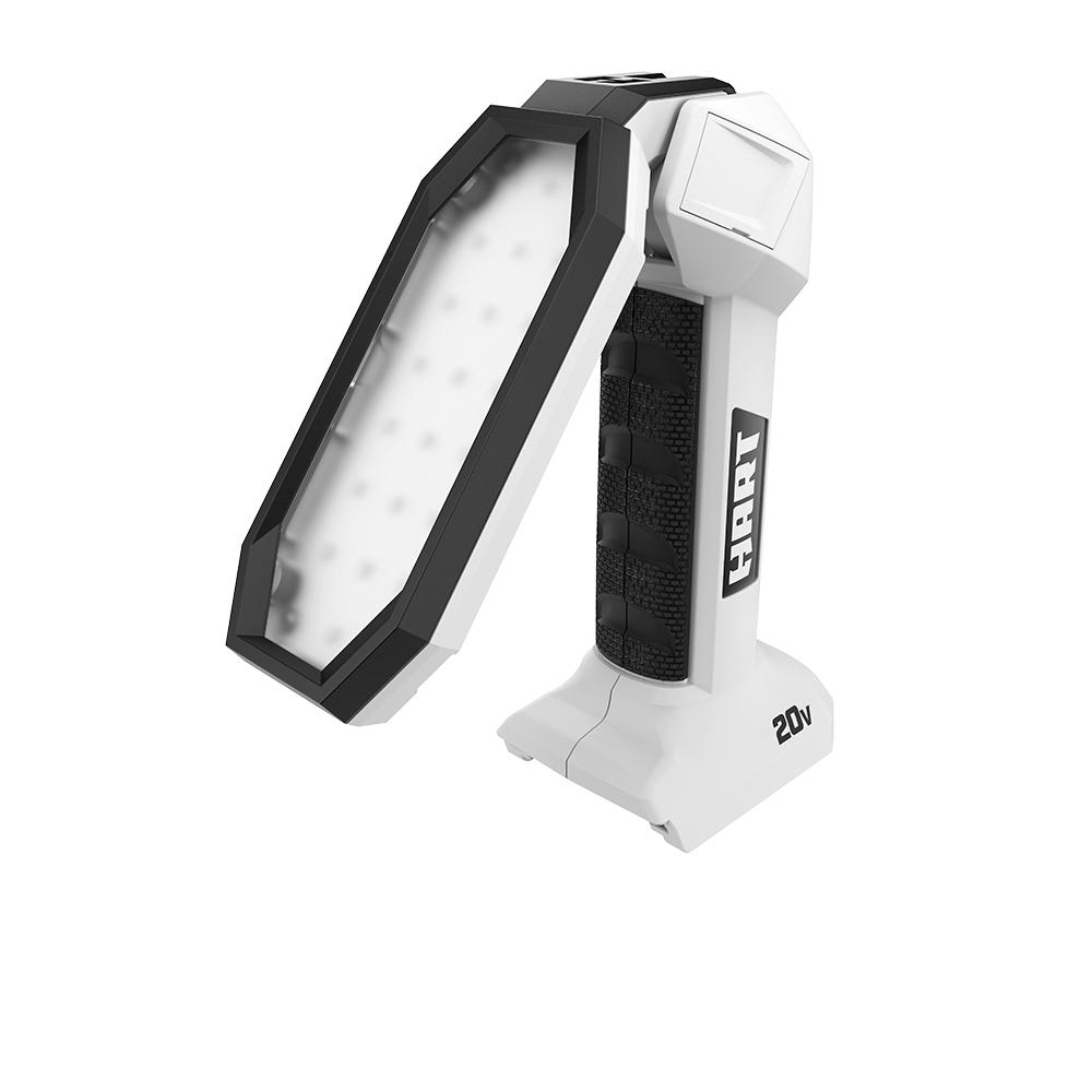 HART 20-Volt LED Folding Project Light Kit (1) 20-Volt 1.5Ah Lithium-ion Battery