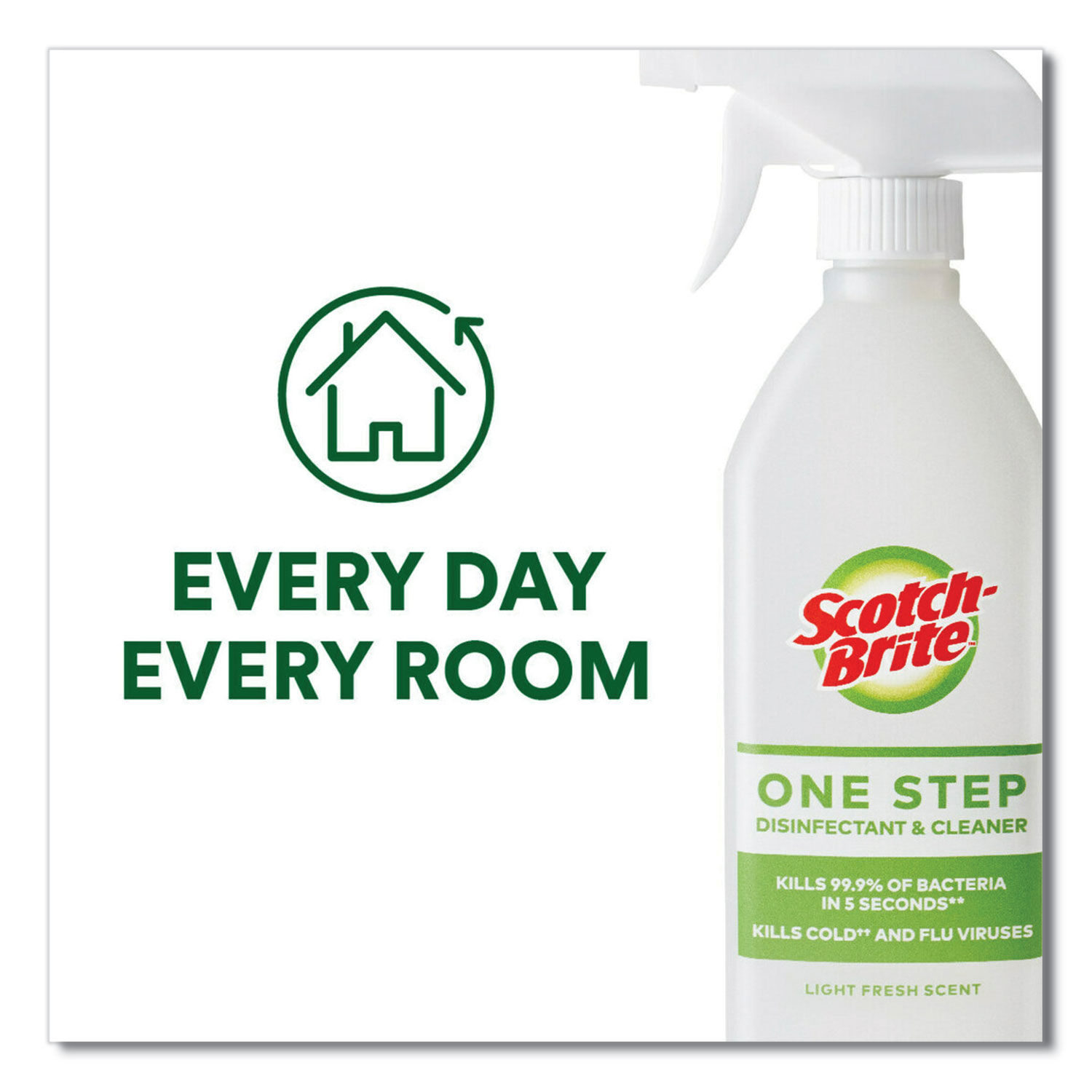 One Step Disinfectant and Cleaner by Scotch-Briteandtrade; MMMSB1STPRTUCT