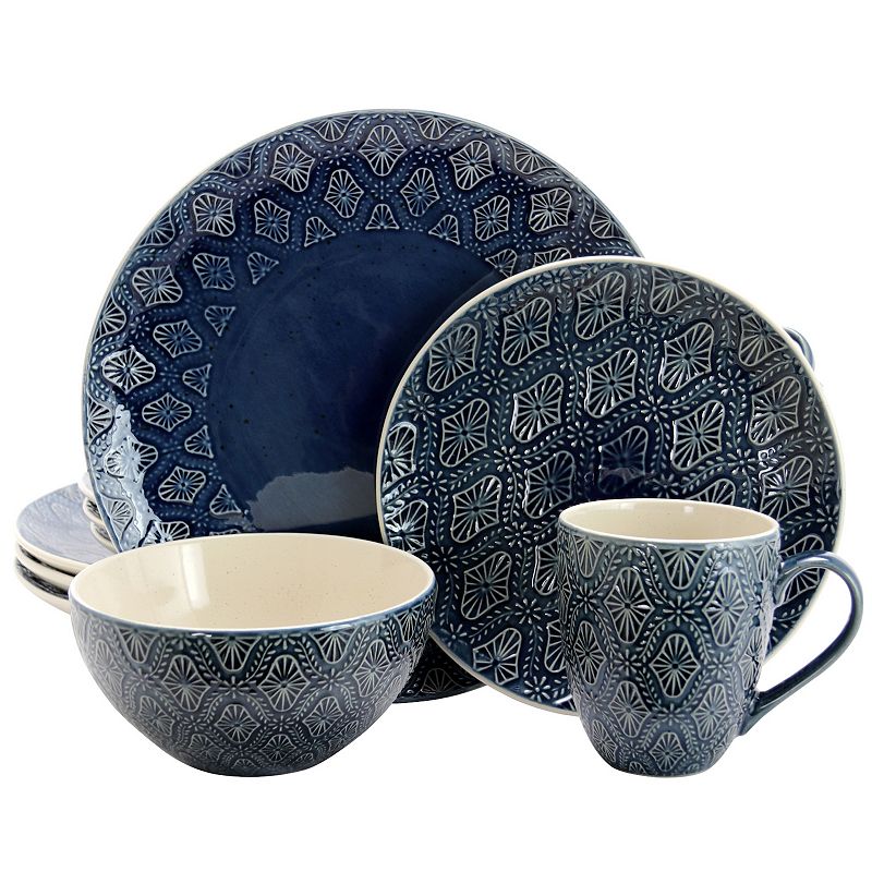 Elama Kali 16-Piece Dinnerware Set