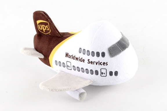 Daron Ups Plush Airplane  MT031