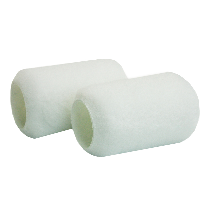 Shur-Line Knit 4 in. W X 3/8 in. Trim Paint Roller Cover 2 pk