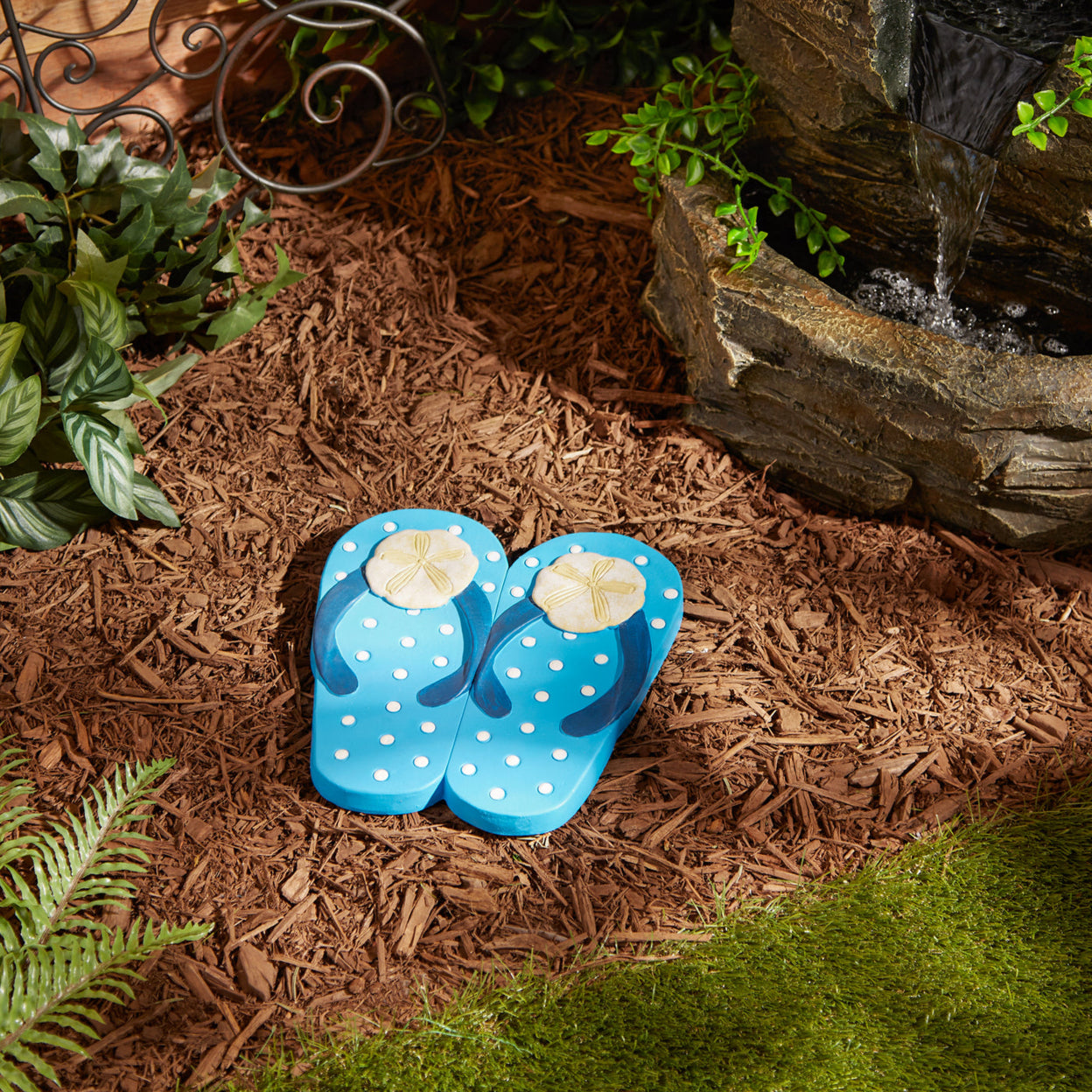 Flip Flops Decorative Stepping Stone