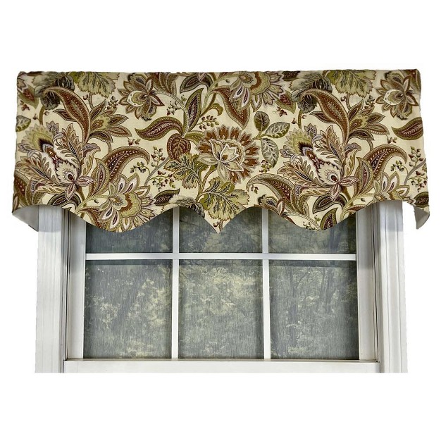 Rod Pocket Valance 50 quot X 17 quot Vintage By Rlf Home