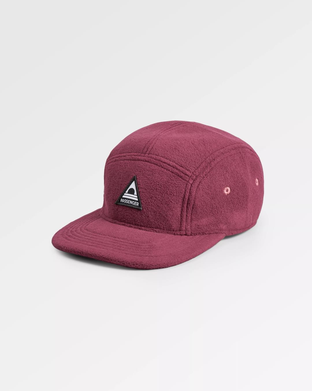 Pine Recycled Polar Fleece Cap - Wine