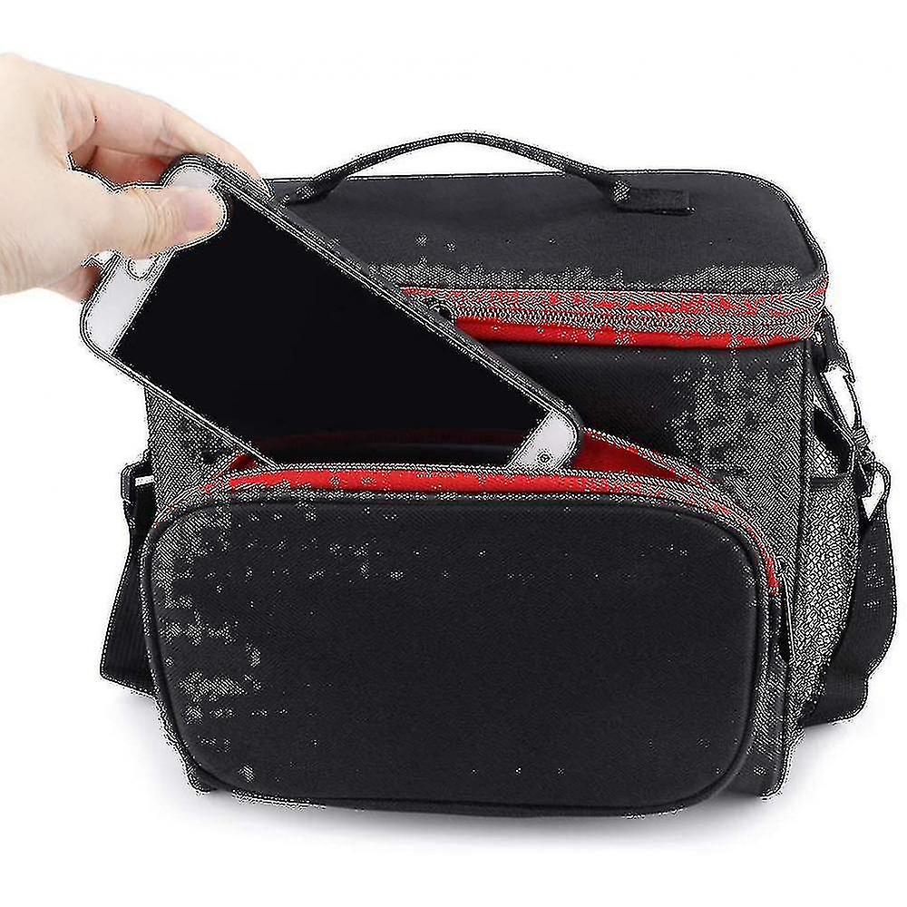 Insulation Lunch Bag Briefcase Toolbag Bento Box Lunch / Work / School / Beach / Picnic Black--