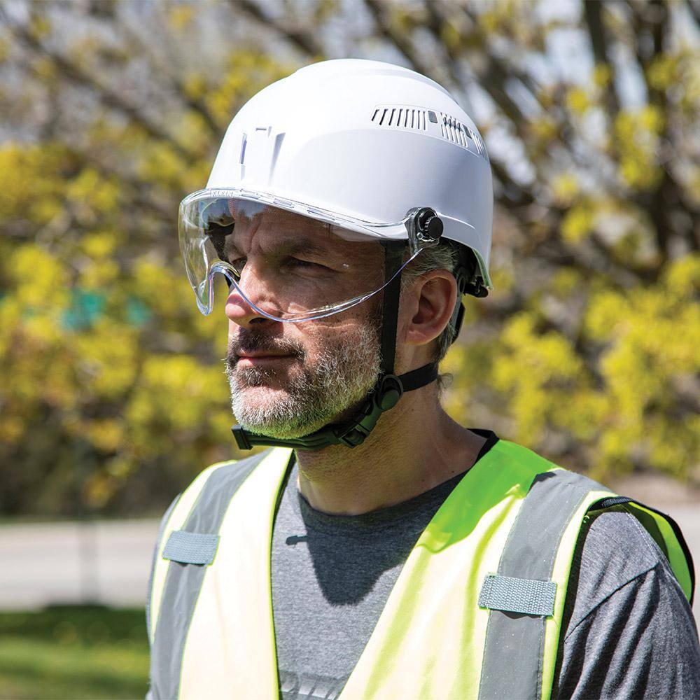 Klein Tools Safety Helmet Visor Clear VISORCLR