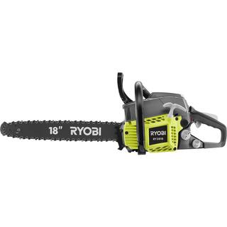 RYOBI 18 in. 38cc 2-Cycle Gas Chainsaw with Heavy Duty Case RY3818