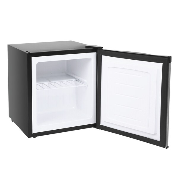 ZOKOP 60Hz 1.1CU.FT Stainless Steel Upright Freezer Single Door Black - - 32013950