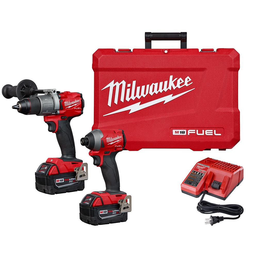 MW M18 FUEL 2-Tool Hammer Drill/Impact Driver Combo Kit 2997-22 from MW