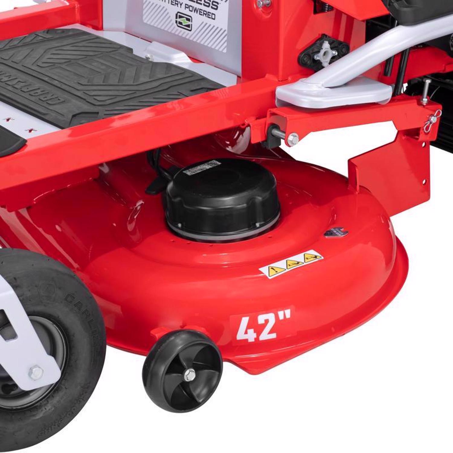 Craftsman CMCRM233401 42 in. Electric 56 V Battery Zero Turn Riding Mower Kit (Battery \u0026 Charger)