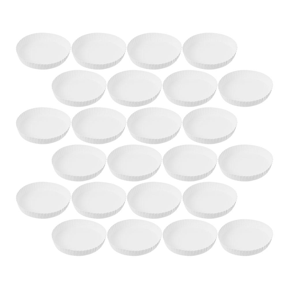 200pcs Disposable Cup Covers Bar Anti Dust Cup Caps Paper Drinking Cup Lids