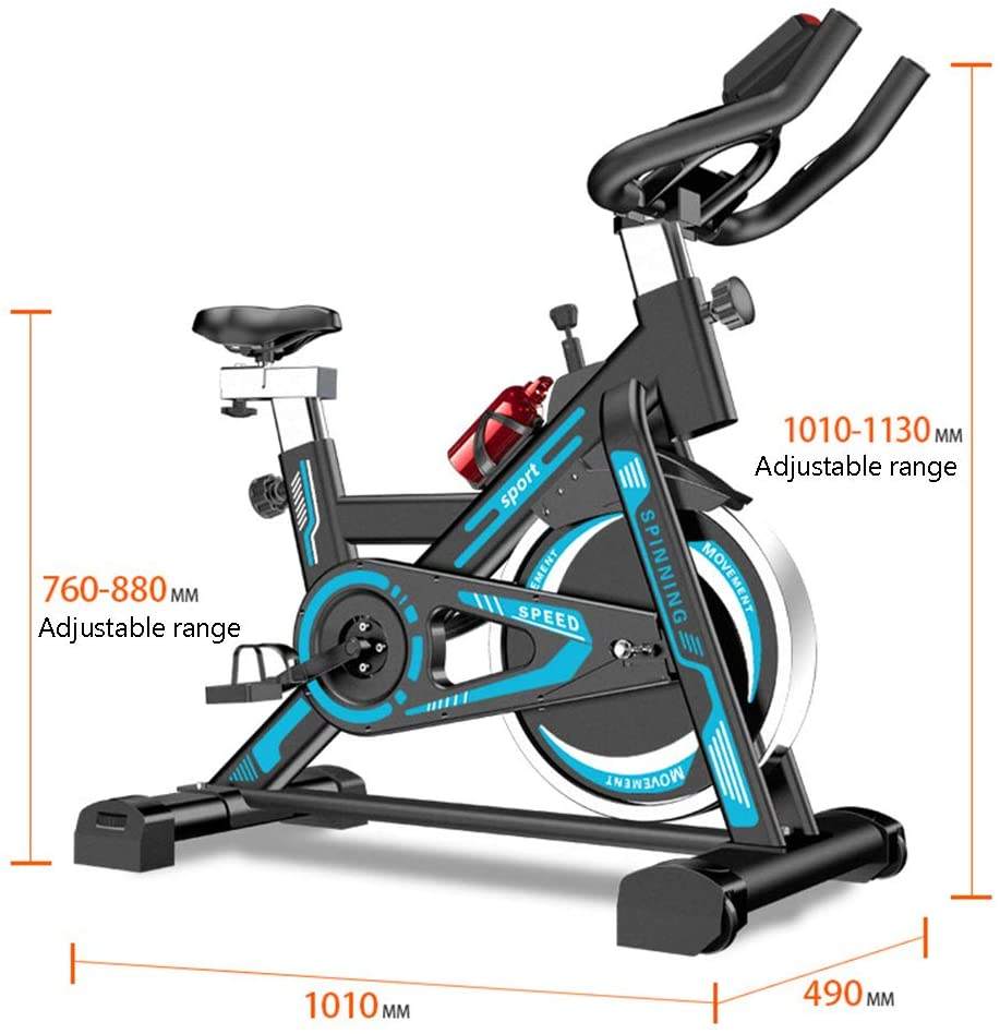 18 kg flywheel smart best heavy duty spin bike for gym equipment