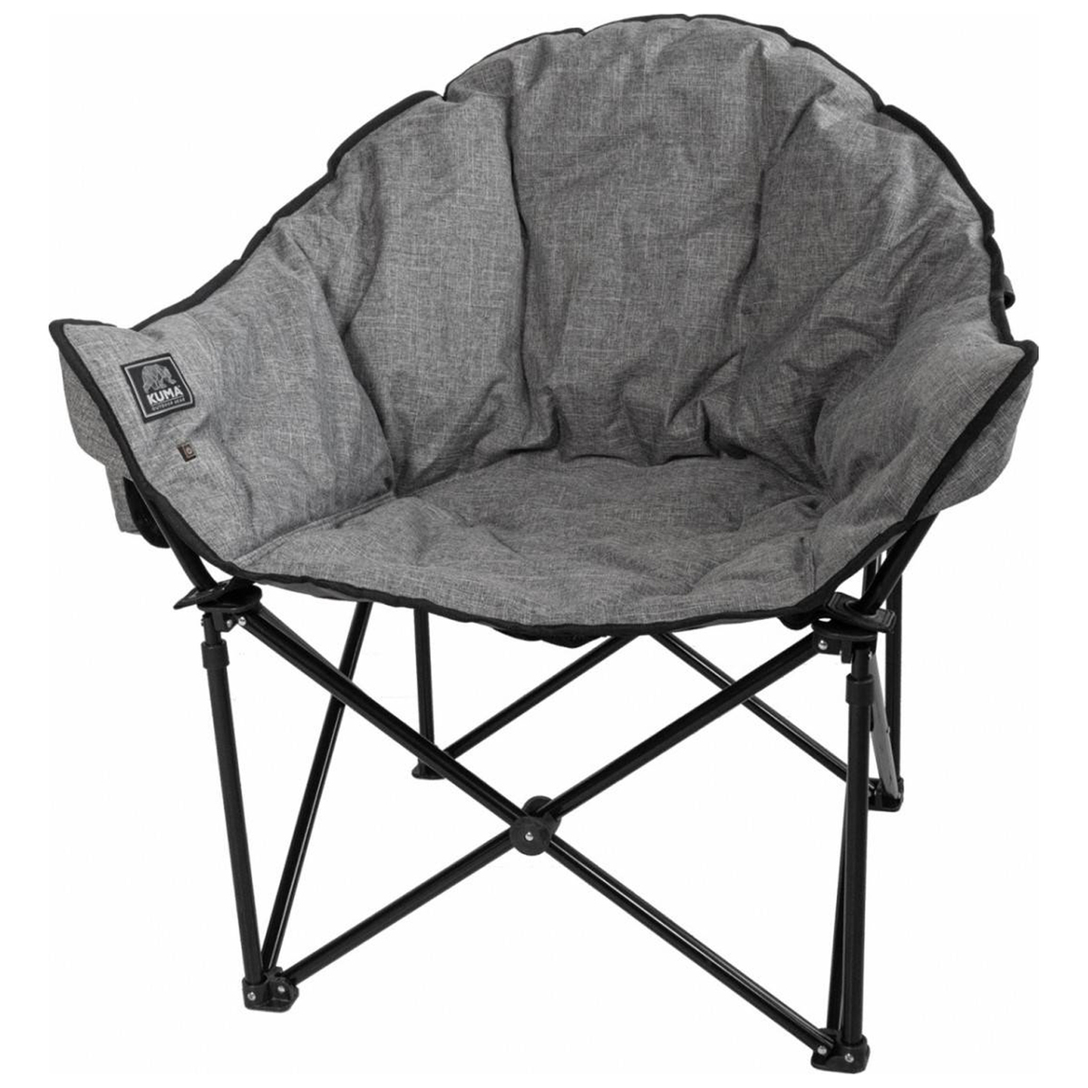 KUMA Heated Lazy Bear Chair  Heather Grey