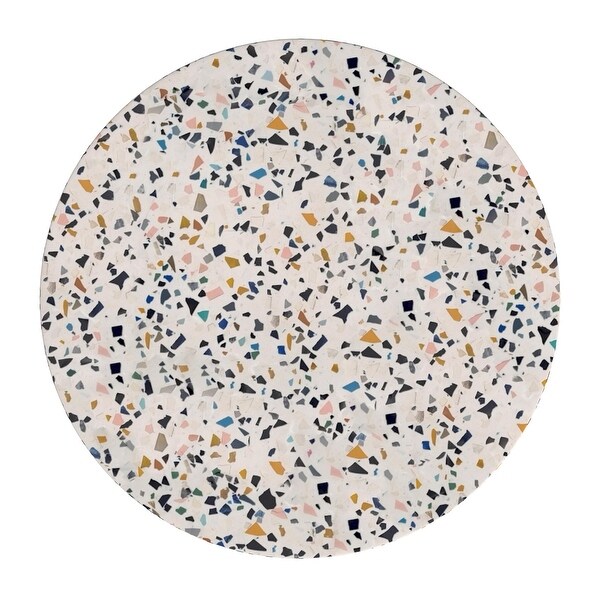 Siesta Outdoor Terrazzo Round Side Table