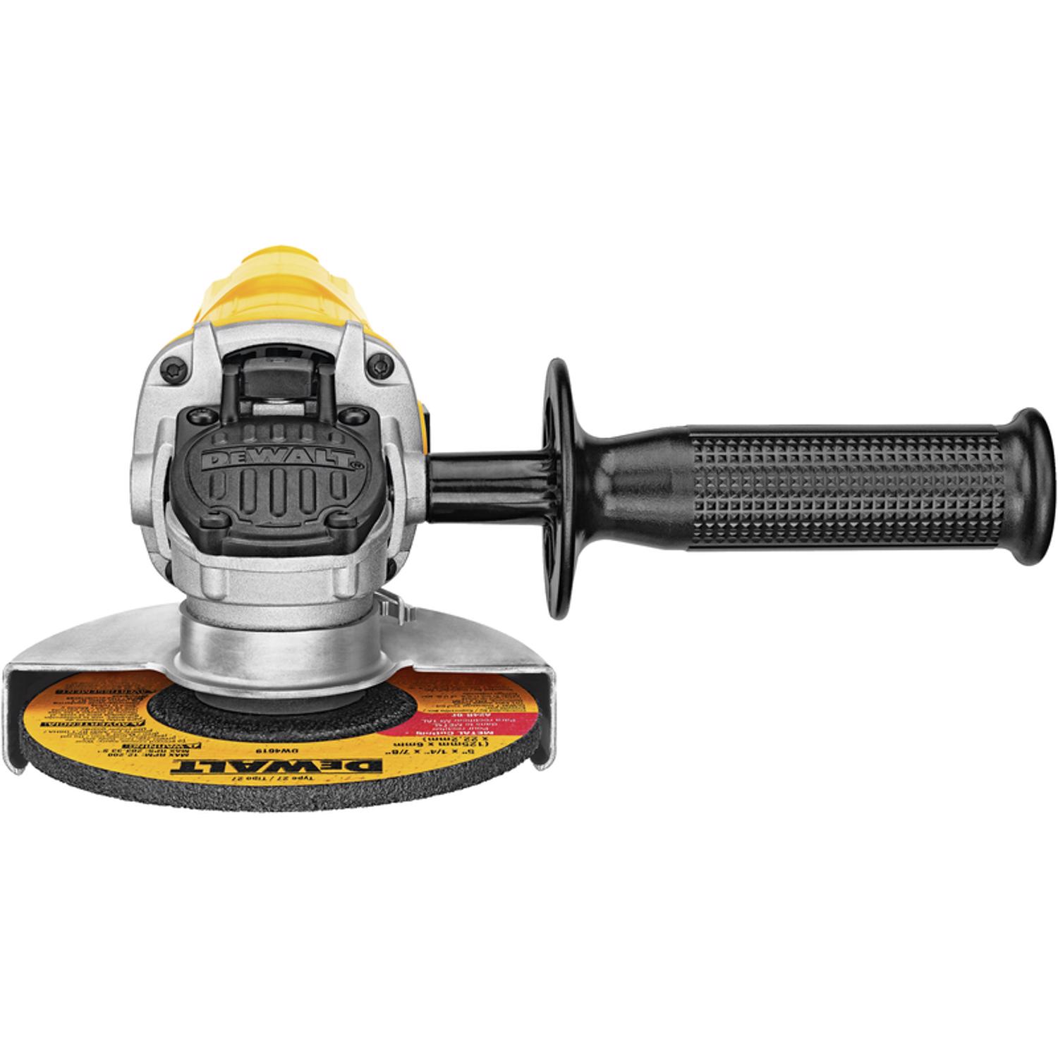 DW 7 amps Corded 4-1/2 in. Small Angle Grinder