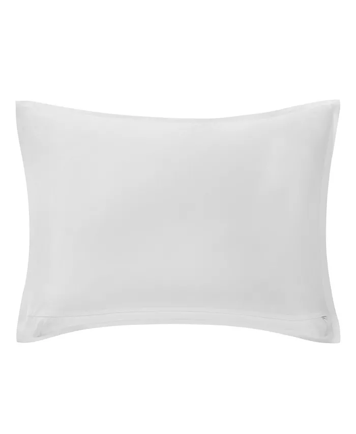 Nautica Alden White Embroidered 2-Piece Duvet Cover Set， Twin