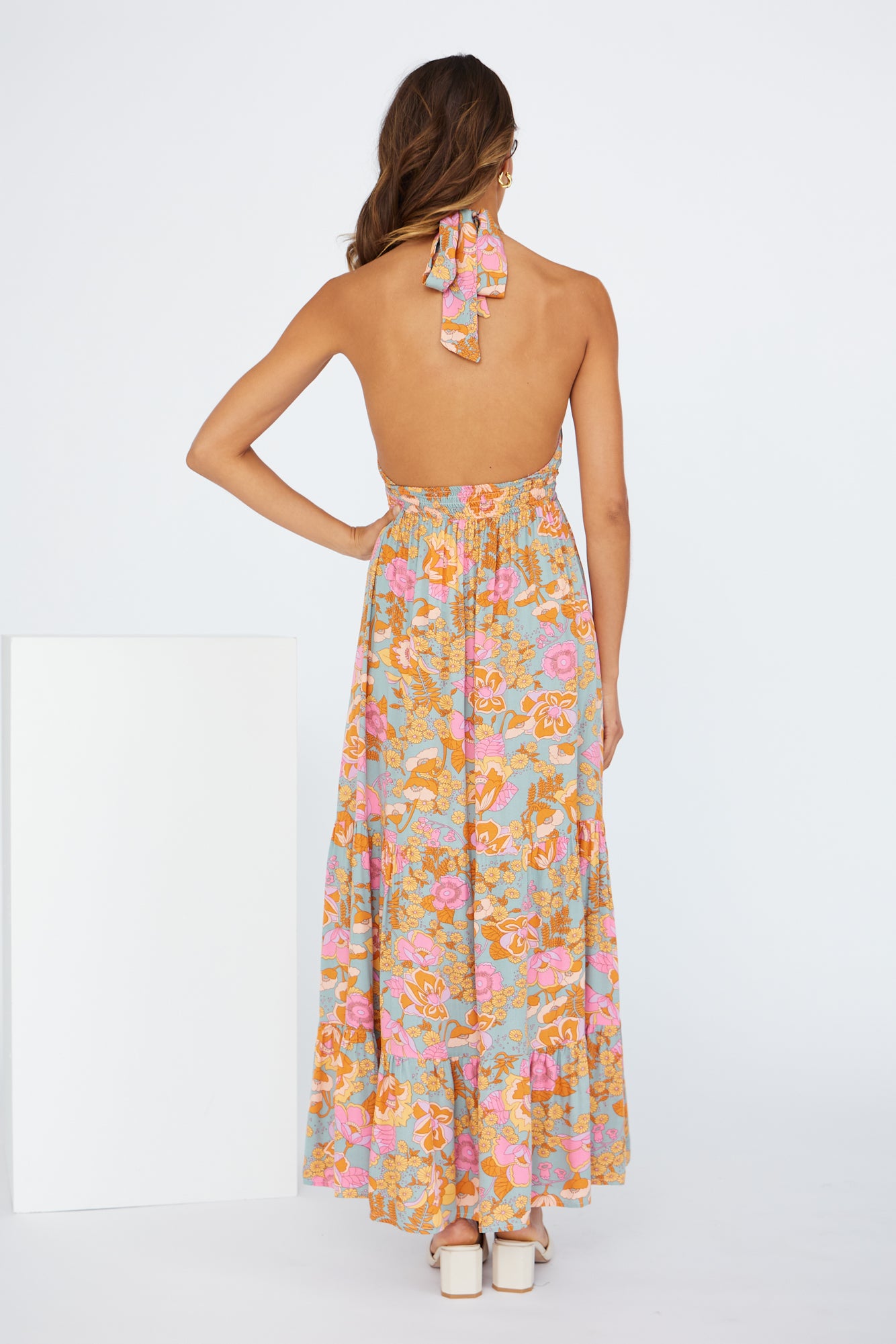 Important Piece Maxi Dress Sage