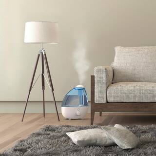 Pure Enrichment Extra-Large Ultrasonic Cool Mist Humidifier with Optional Night Light for 24-Hour Use PEHUMLRG-RT1