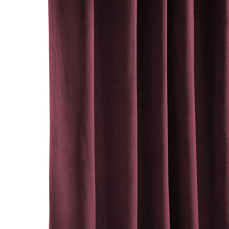 EFF 1-Panel Heritage Plush Velvet Curtain