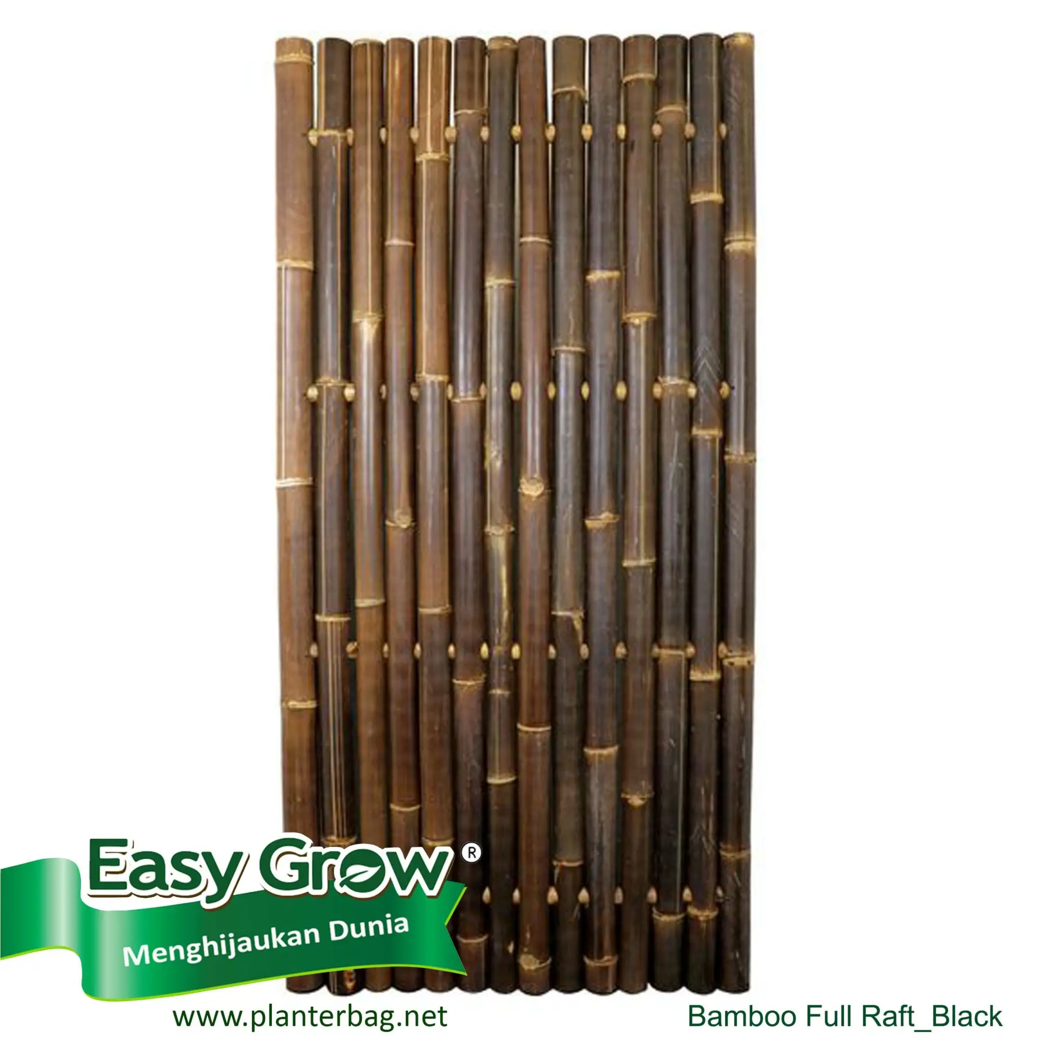 Cheap Natural Eco friendly Bamboo Garden Fence Black and Natural Colour Panels Bamboo For Interior Home Decor