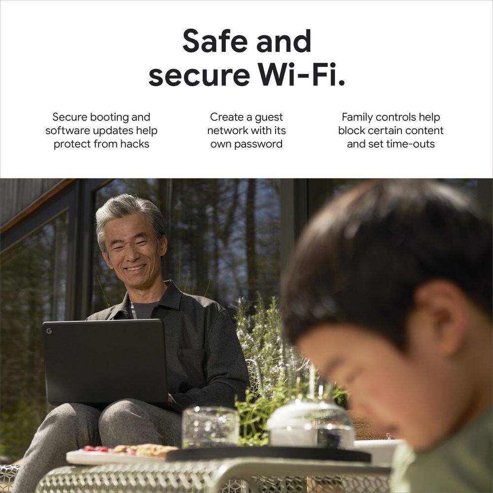 Google Nest Wifi Pro (Wi-Fi 6E) - Fog GA03902-US