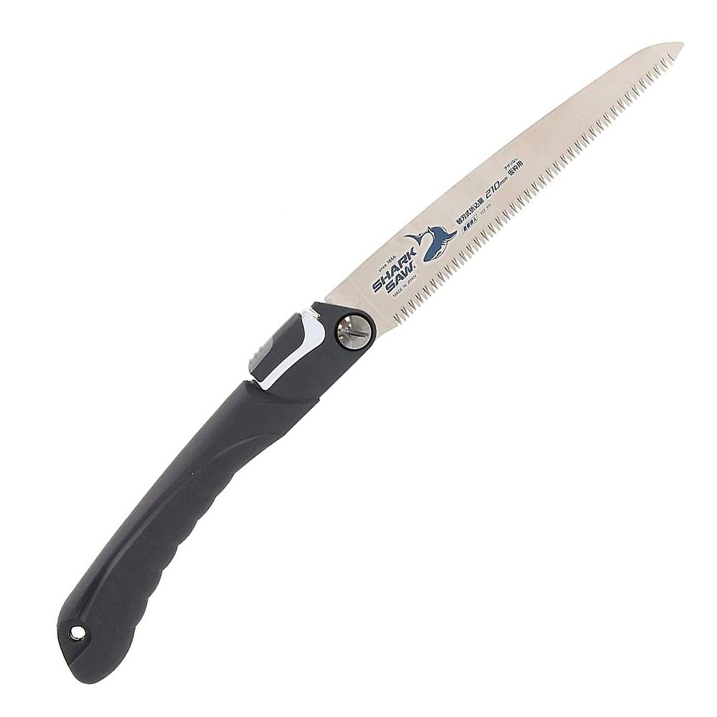 Takagi 210mm All-Purpose Portable Foldable Pruning Crosscut Shark Saw， with Replaceable SK-85 Steel Blade， for Pruning and Cutting Timbers