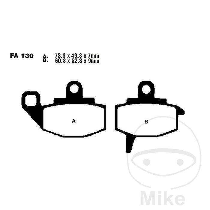 EBC R - ATV and Dirt Brake Pads (FA130R)