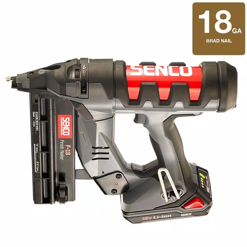 Senco Fusion 18-Volt 18-Gauge Cordless Straight Brad Nailer and#8211; XDC Depot