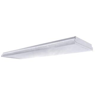 Commercial Electric 4 ft. 8000 Lumens Integrated LED White Wrap Light 4000K WR484080LSL