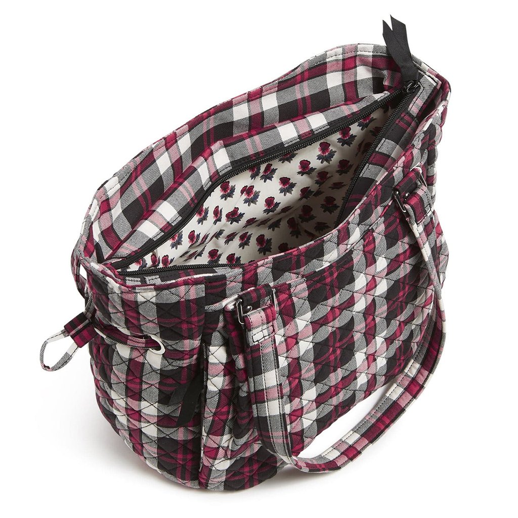 Vera Bradley  Glenna Satchel in Fireplace Plaid