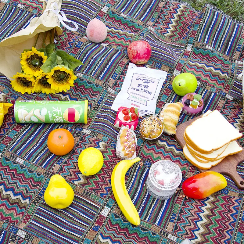 ins style picnic mat Vintage camping mat