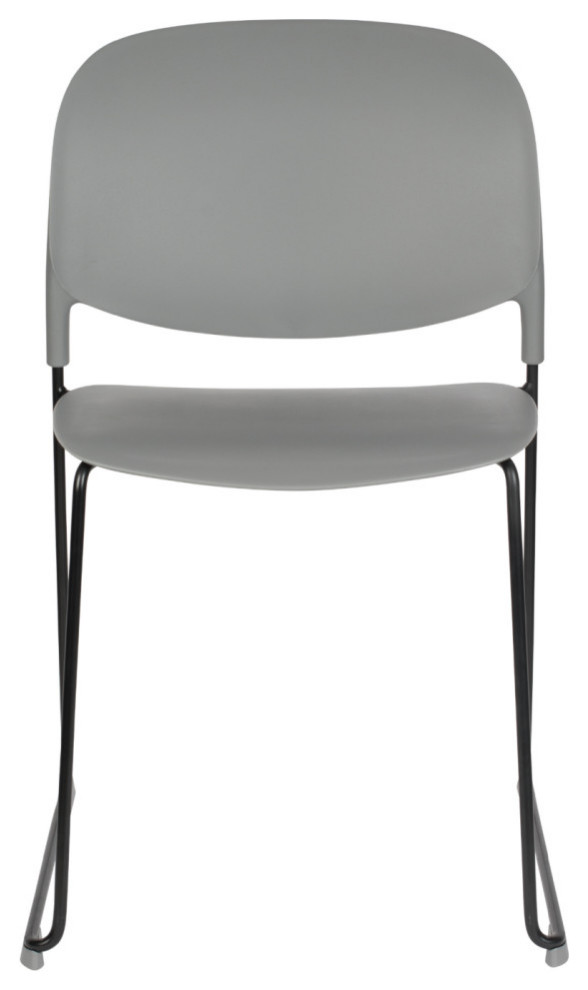 Gray Dining Chairs (4)  DF Stacks   Contemporary   Dining Chairs   by Luxury Furnitures  Houzz