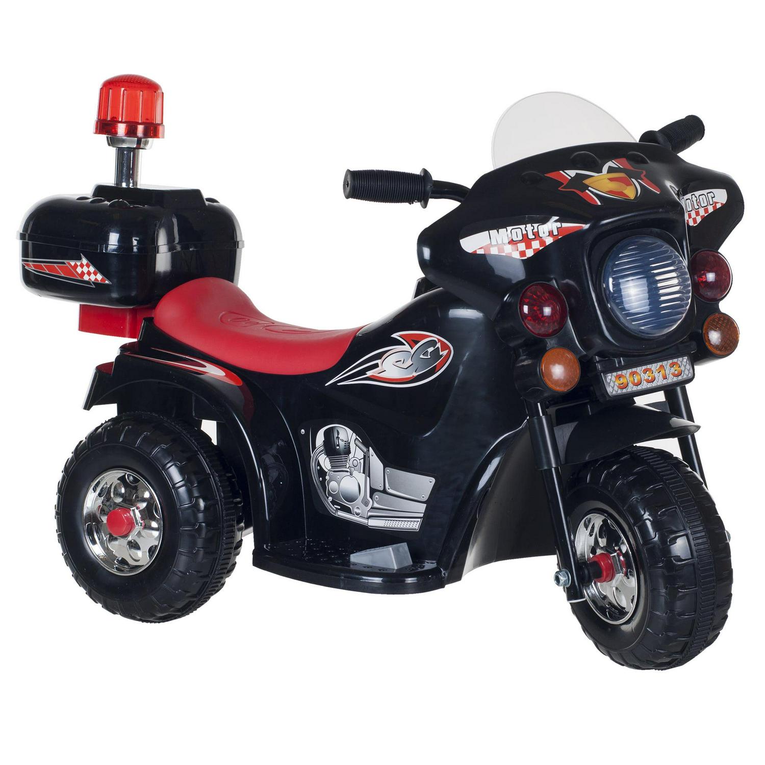 Ride on Toy 3 Wheel Motorcycle for Kids Battery Powered Ride On Toy by Hey! Play! a Ride on Toys for Boys and Girls Toddler 8211 4 Year Old Black  Crowdfused