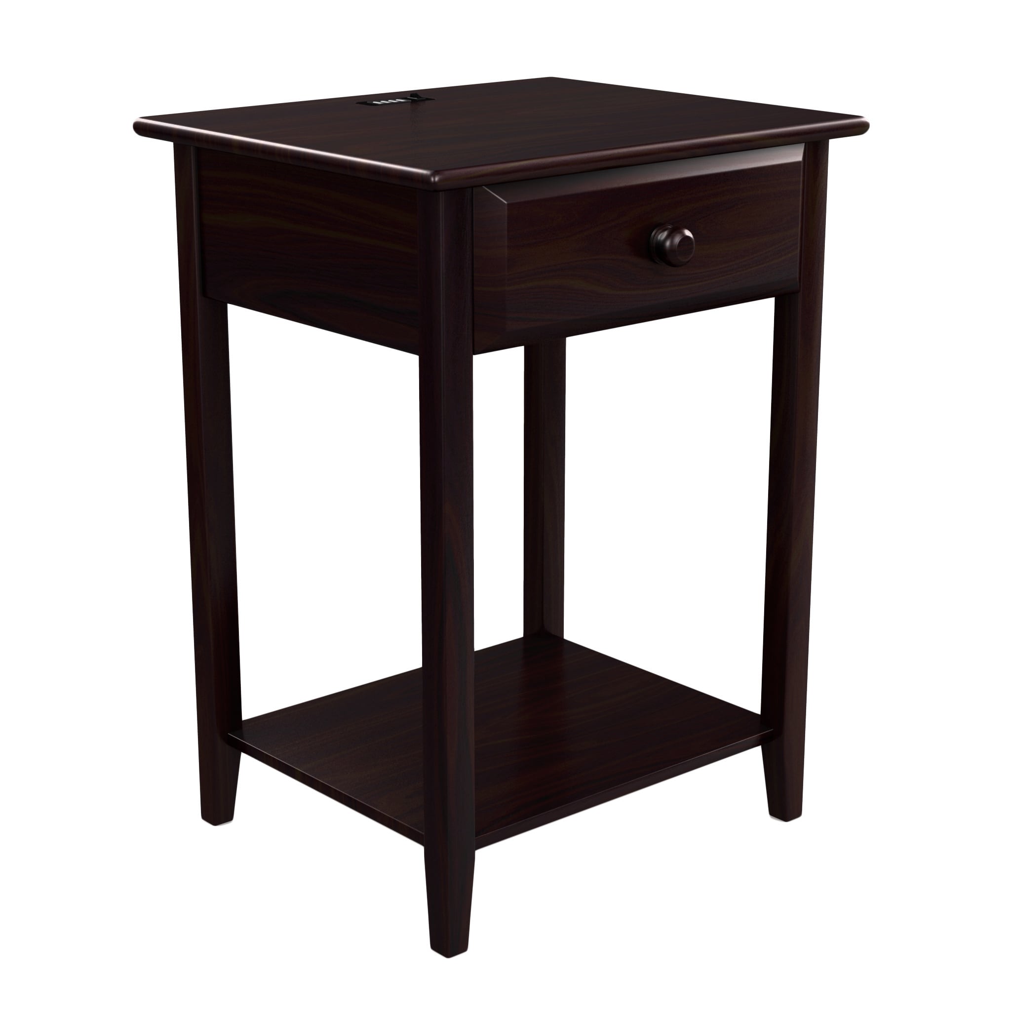 Stony Edge Quality Furniture Espresso Night Stand