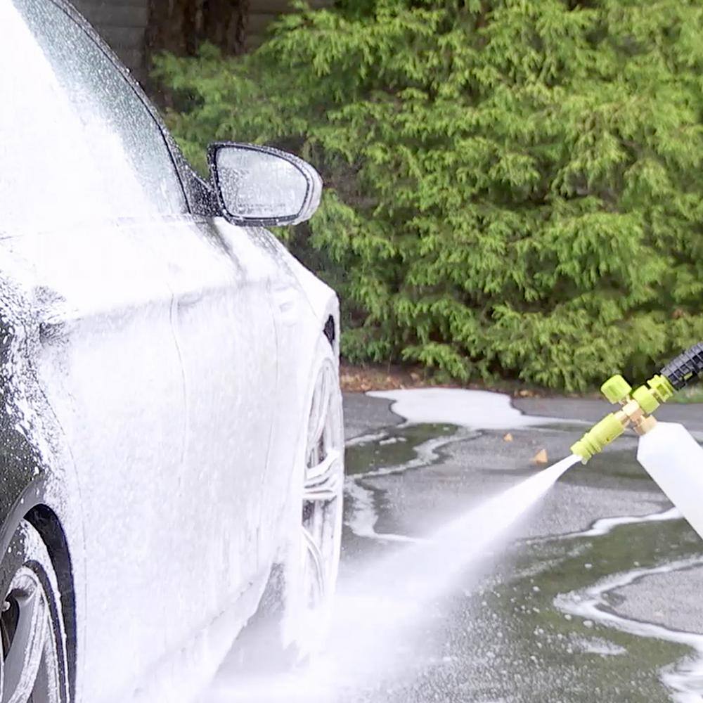 Sun Joe 1 Gal. Premium Snow Foam Pressure Washer Rated Car Wash Soap and Cleaner Pineapple SPX-FCS1G