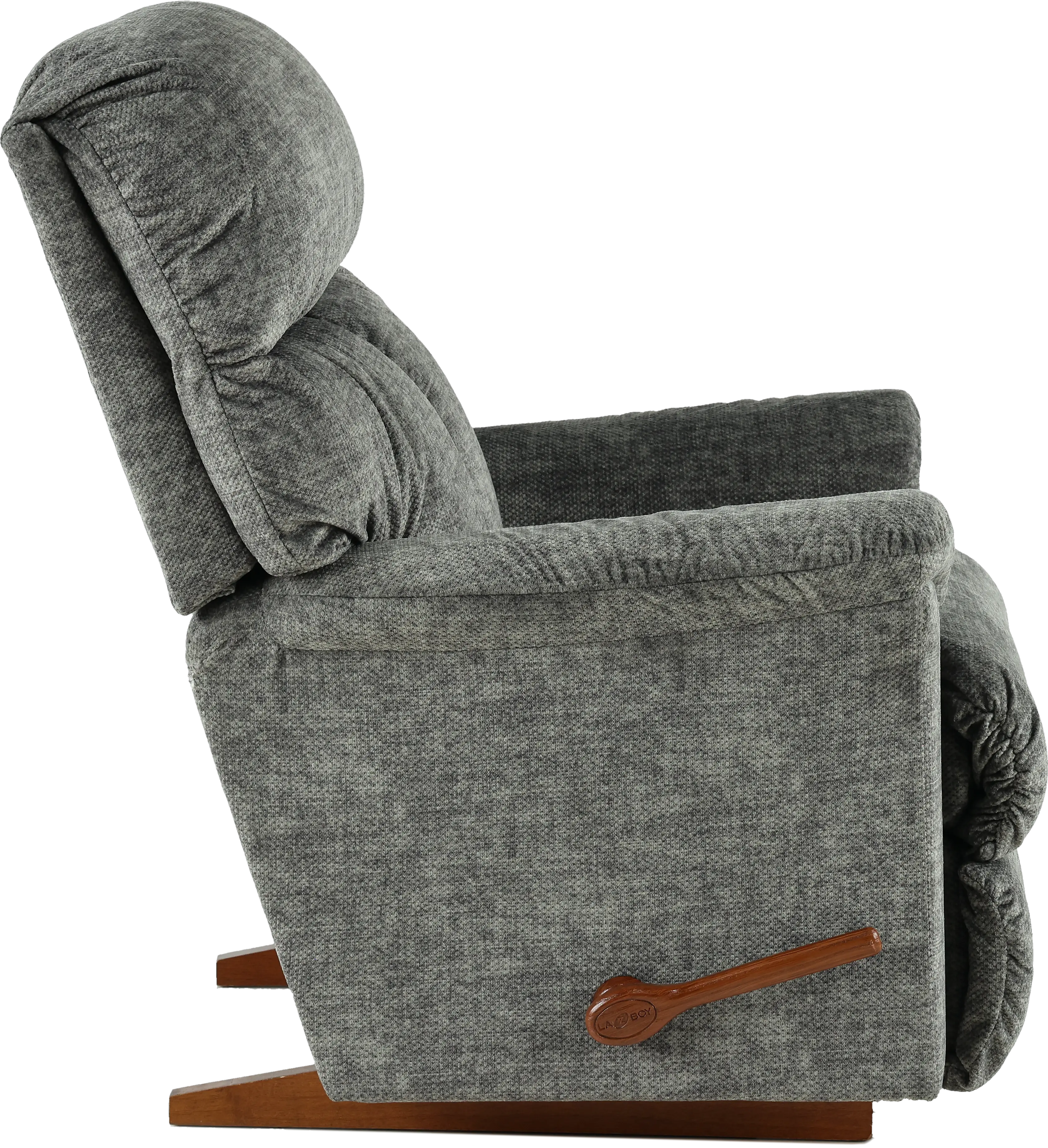 Reed Stone Gray Manual Rocker Recliner